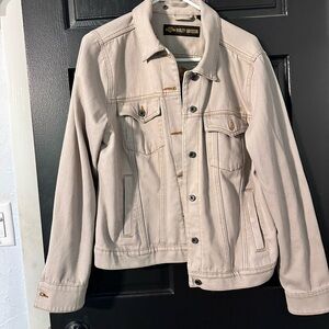 Harley-Davidson Cream Denim Jacket XL
